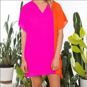 NWT Crosby by Mollie Burch Colorblock Renee Dress